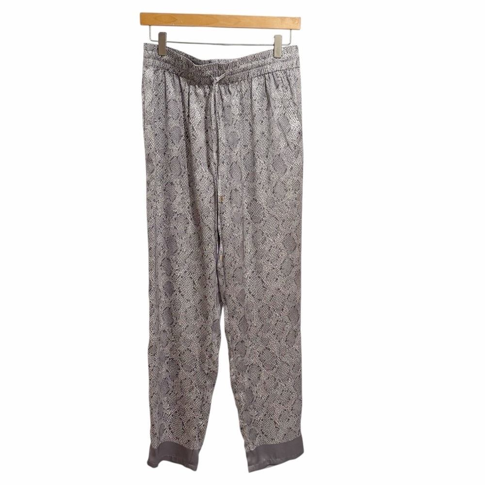 NWT J.McLaughlin Tia Pants Grey Desert Scale size Medium - Picture 2 of 10
